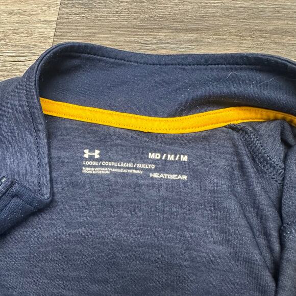 Under Armour Heatgear Project Rock‎ Mens M Loose 1/4 Zip Performance Sweatshirt - Picture 4 of 10
